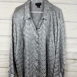 Maggie Barnes Silver Blouse